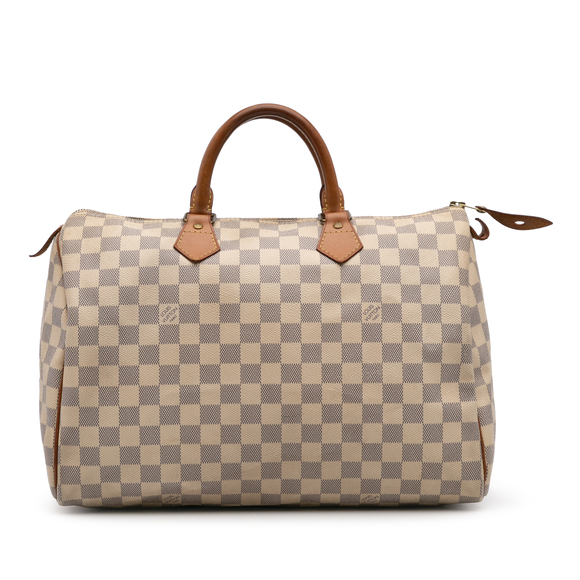Pre-Loved Louis Vuitton Damier Azur Speedy 35 - Picture 1 of 11